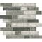 Msi Urban Tapestry Interlocking Random Sized Glass Mosaic Tile In Gray, Sample Size ZOR-MD-0128-SAM - alternate 1